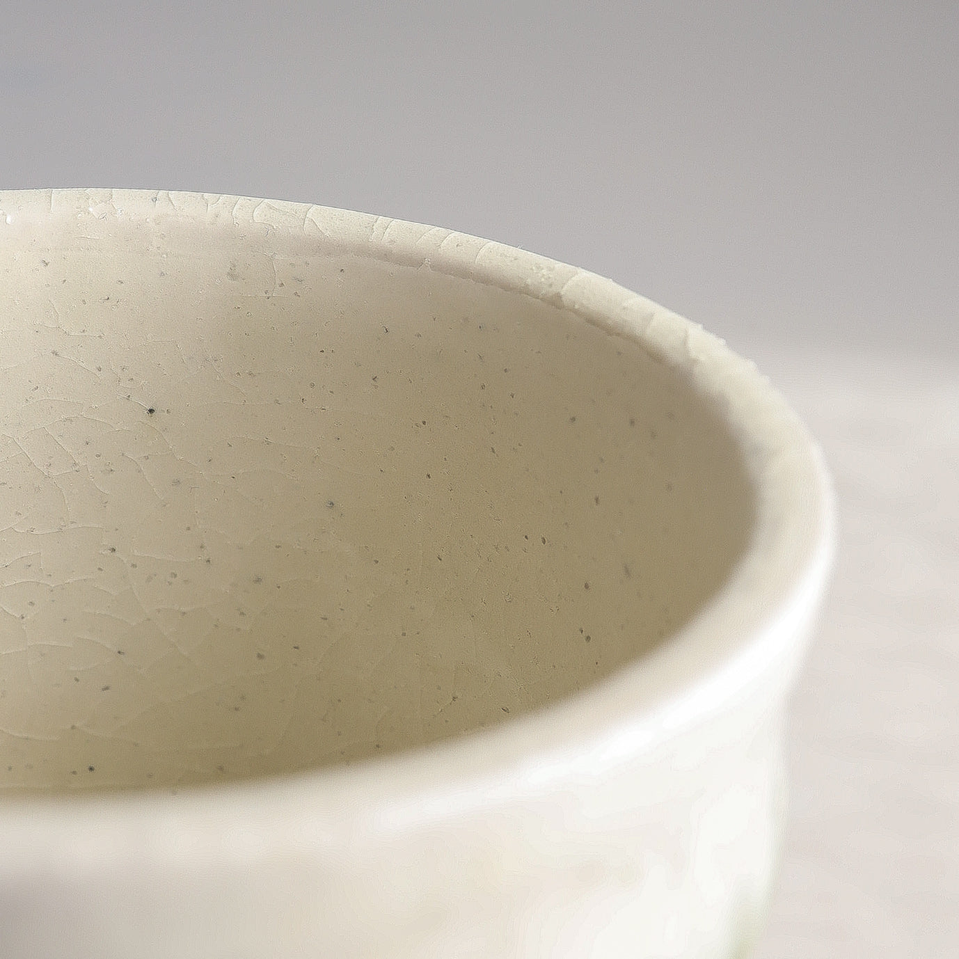 Tea Cup 260ml - White Brown