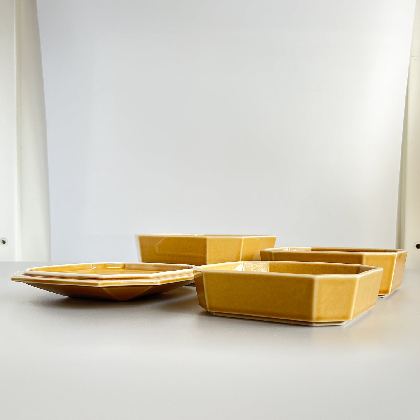 ODA TOKI Sumikiri Jyubako Octagonal Stacked Box Set - Light Candy (4pcs)