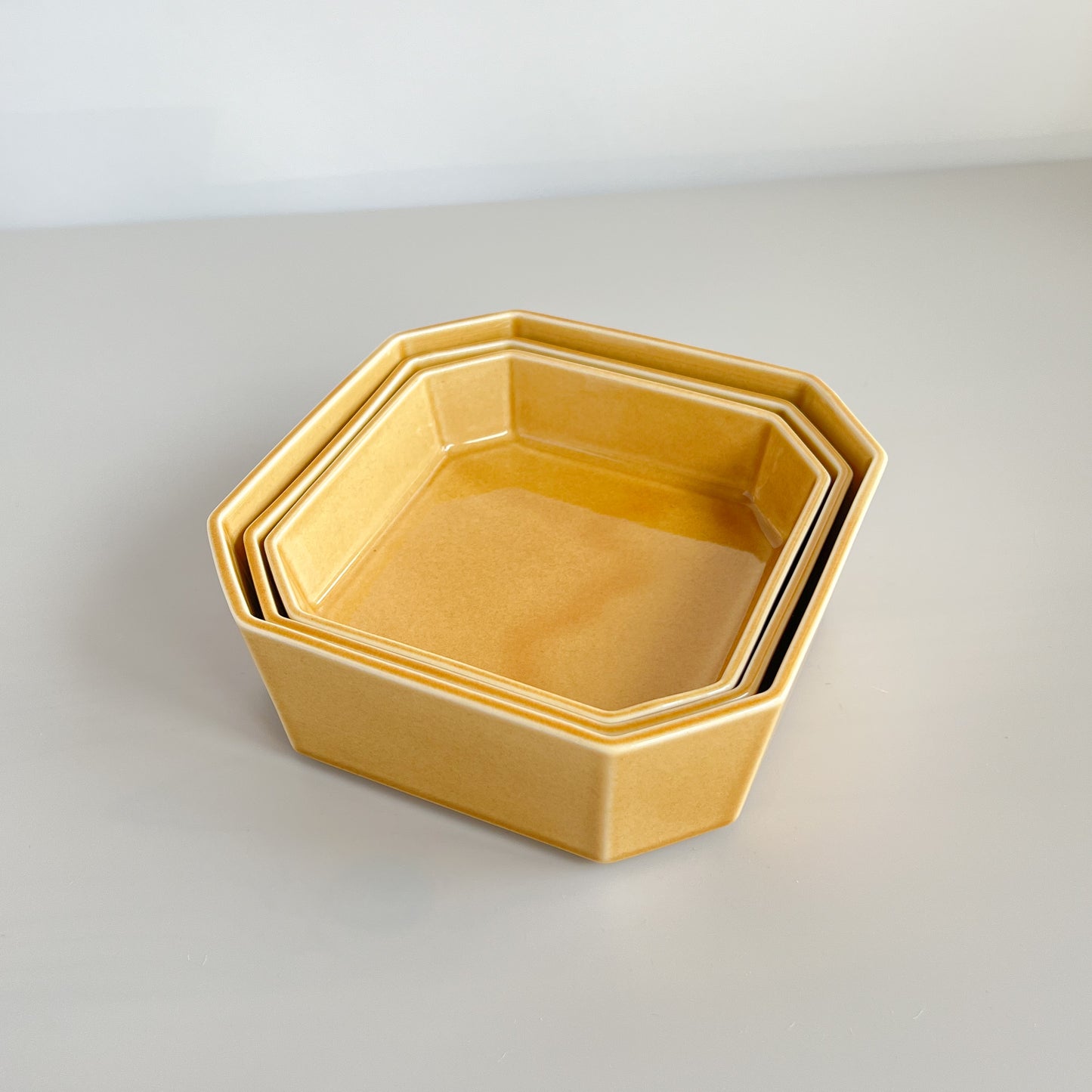 ODA TOKI Sumikiri Jyubako Octagonal Stacked Box Set - Light Candy (4pcs)