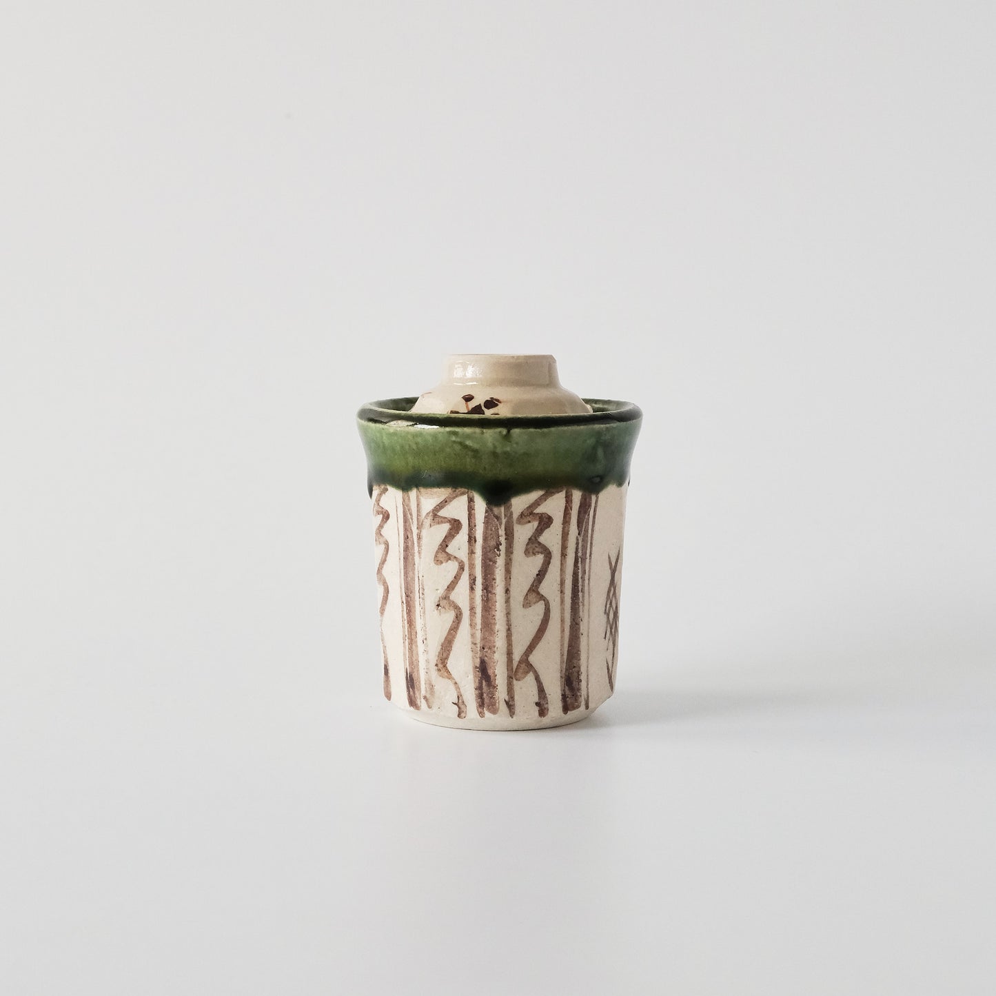 Oribe Handmade Cup with Lid 170ml