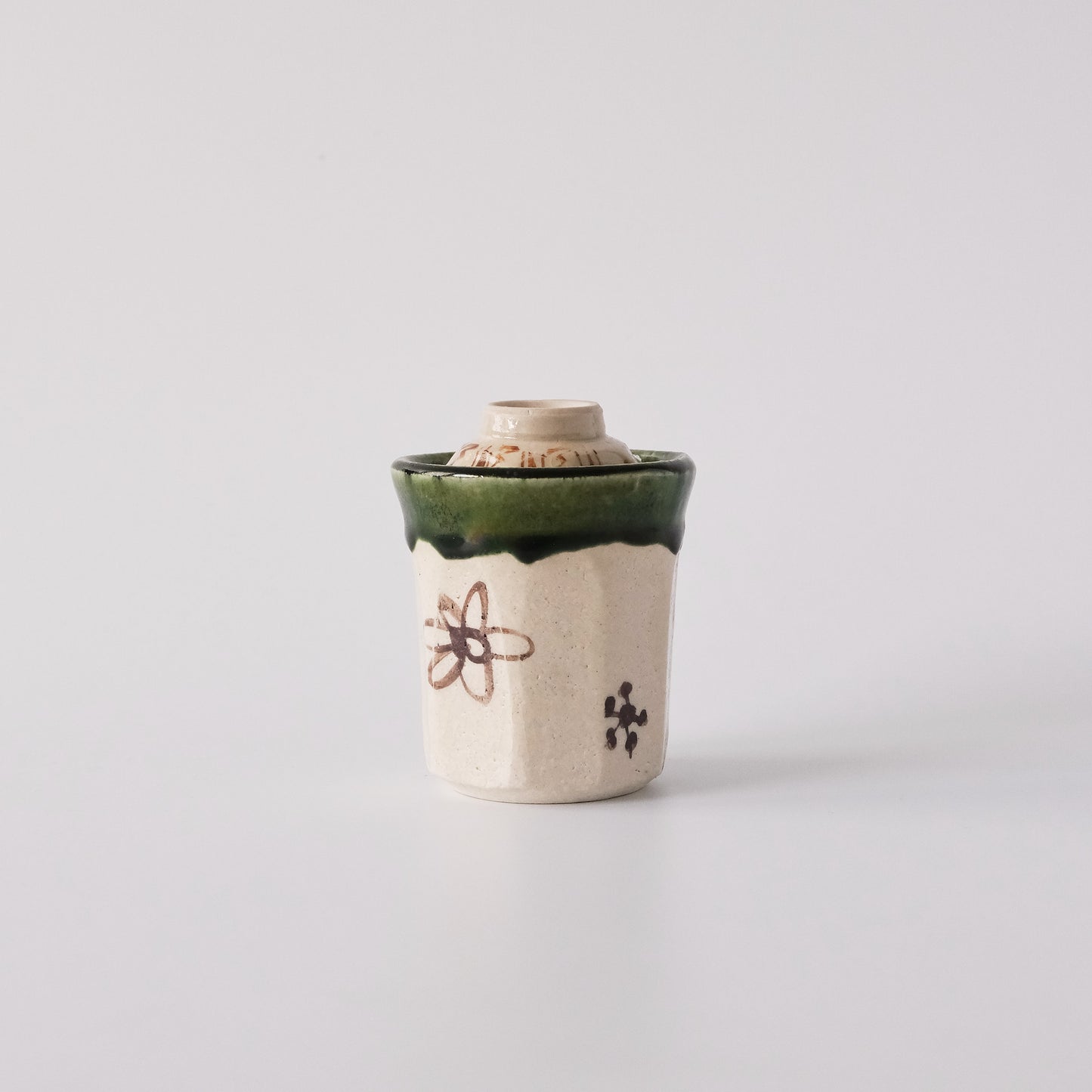 Oribe Handmade Cup with Lid 170ml