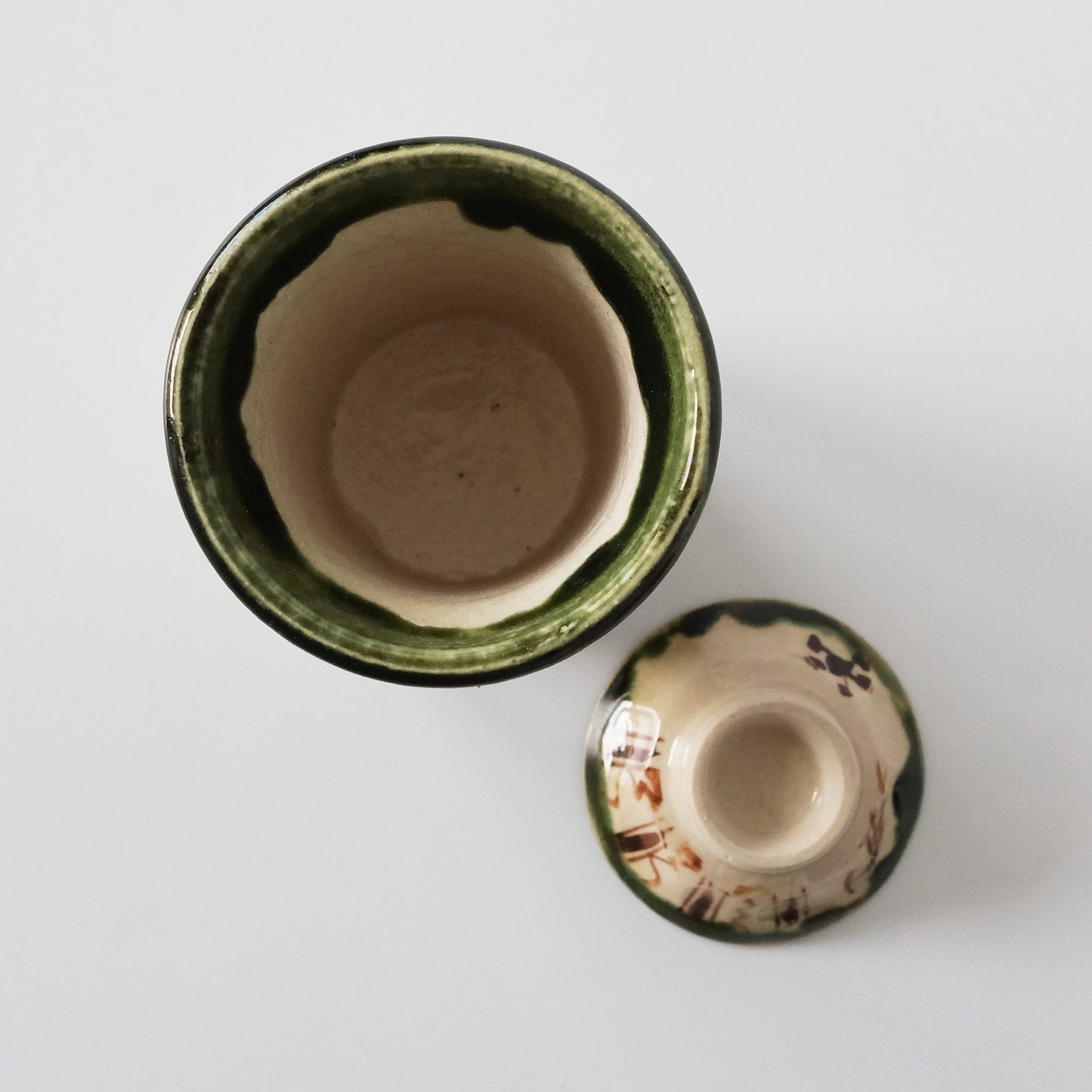 Oribe Handmade Cup with Lid 170ml