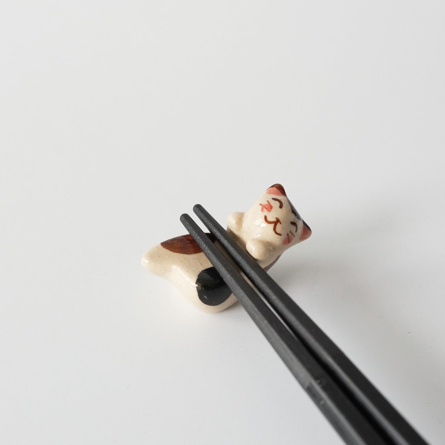 Chopstick Rest - Mike Calico Cat