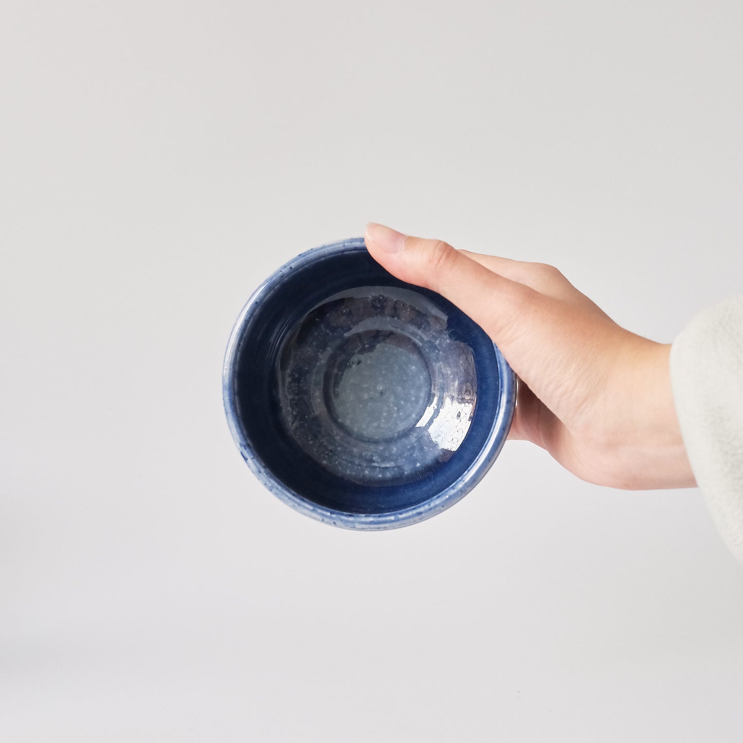 Matcha Tea Bowl 400ml - Indigo