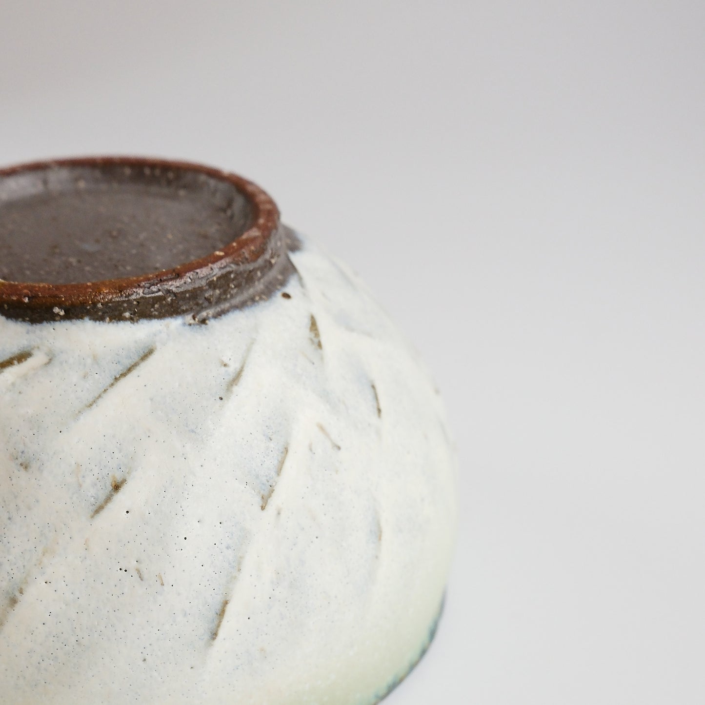 Matcha Bowl with Spout - Pine Moss by Masamura