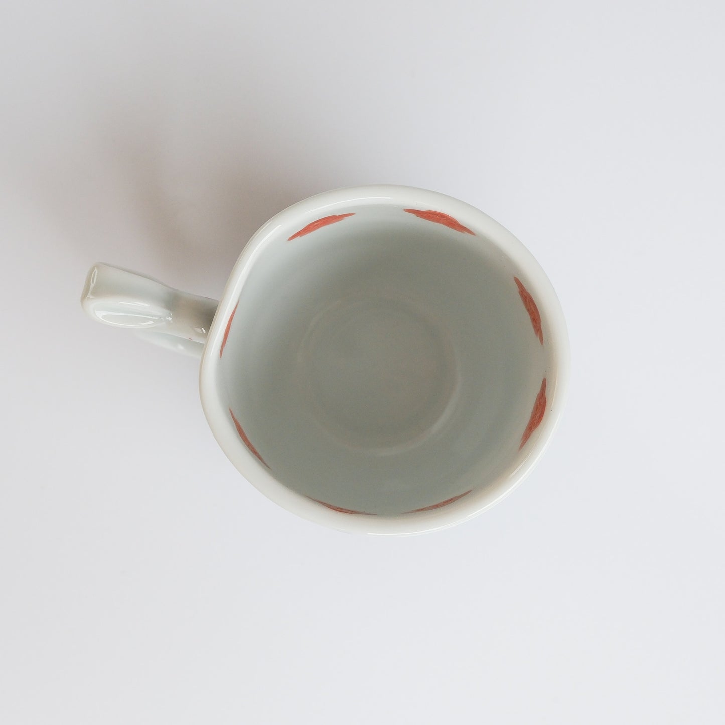 Arita Ware Hand Painted Mug 300ml - Plum and Rabbit