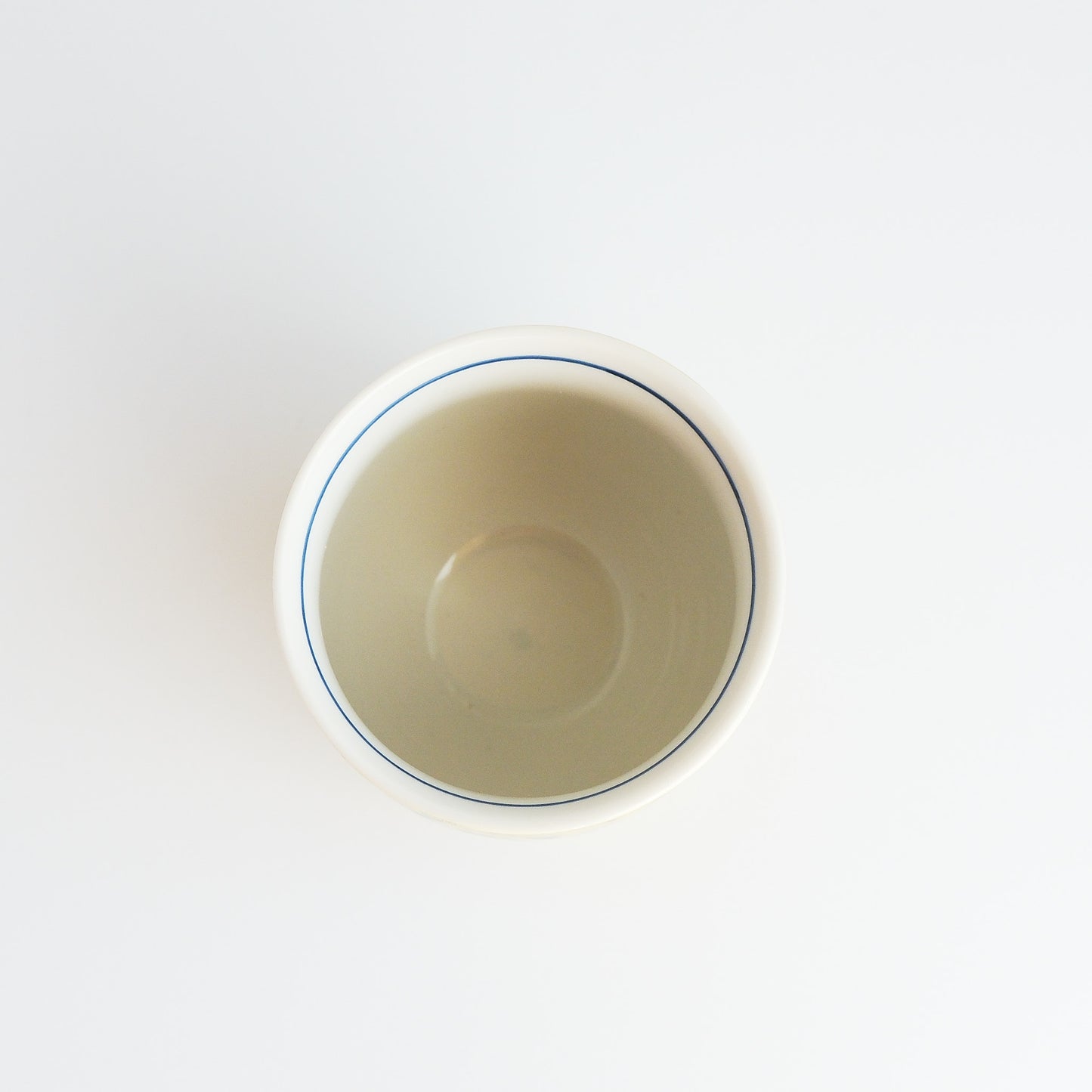 Kutani Ware Japanese Yunomi Tea Cup - Yellow Yoshidaya Bird