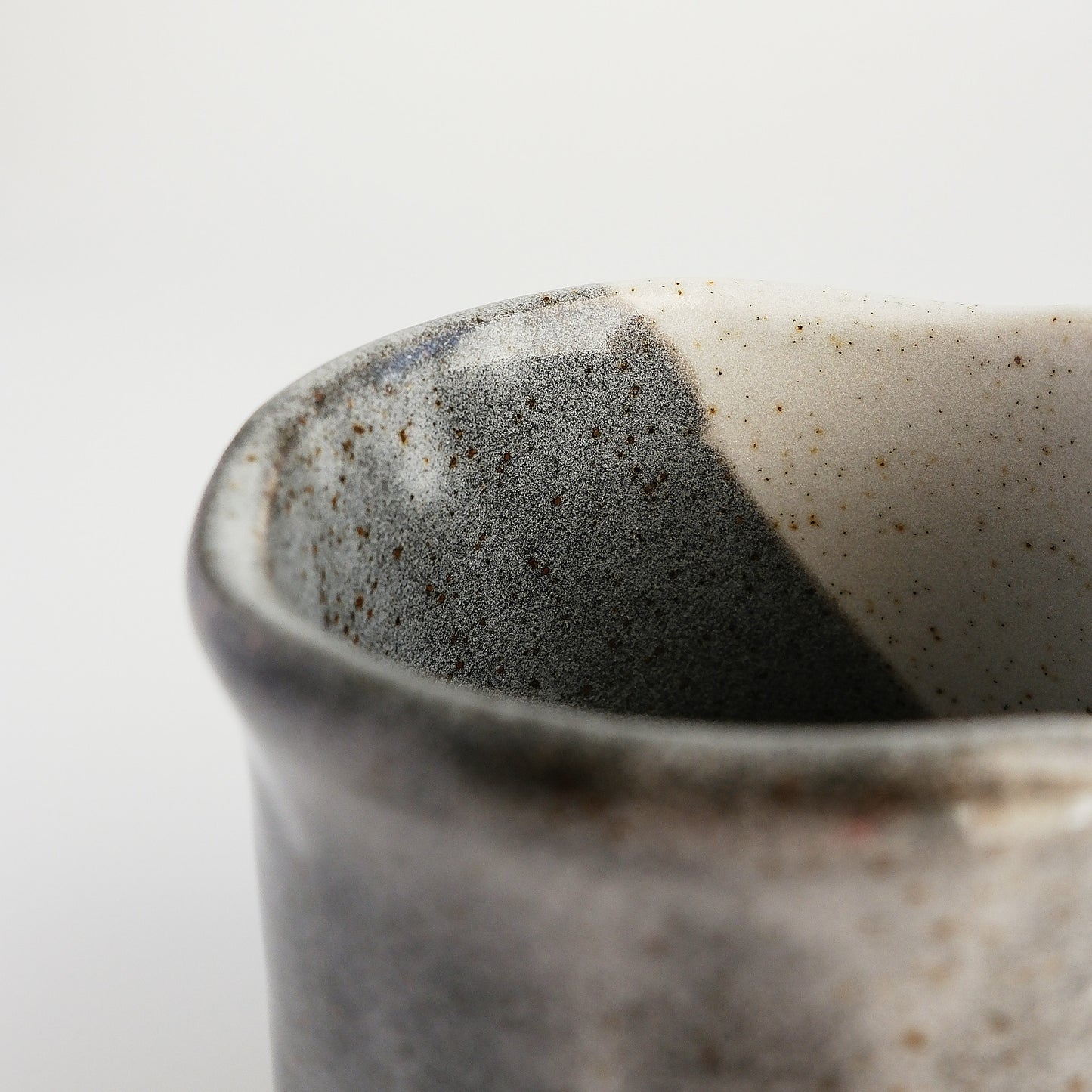 Kutani Ware Japanese Yunomi Tea Cup - Kawasemi Kingfisher Bird