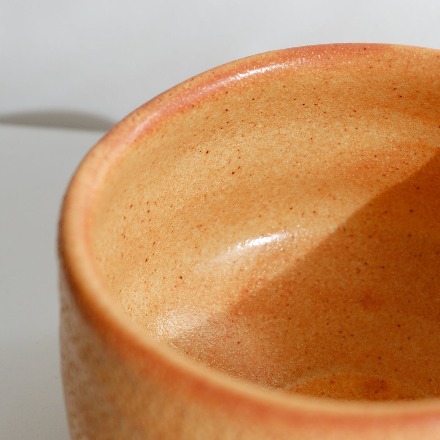 Matcha Bowl - Orange Shino