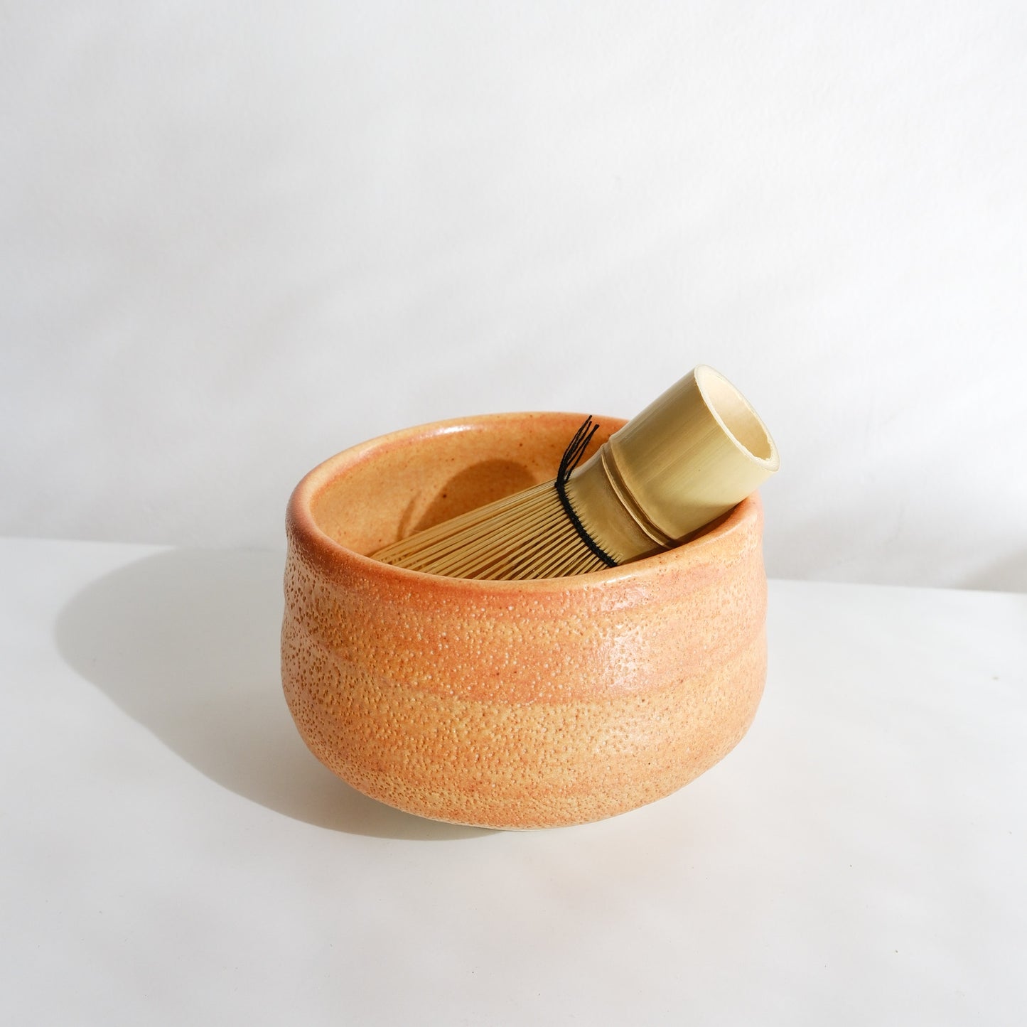 Matcha Bowl - Orange Shino
