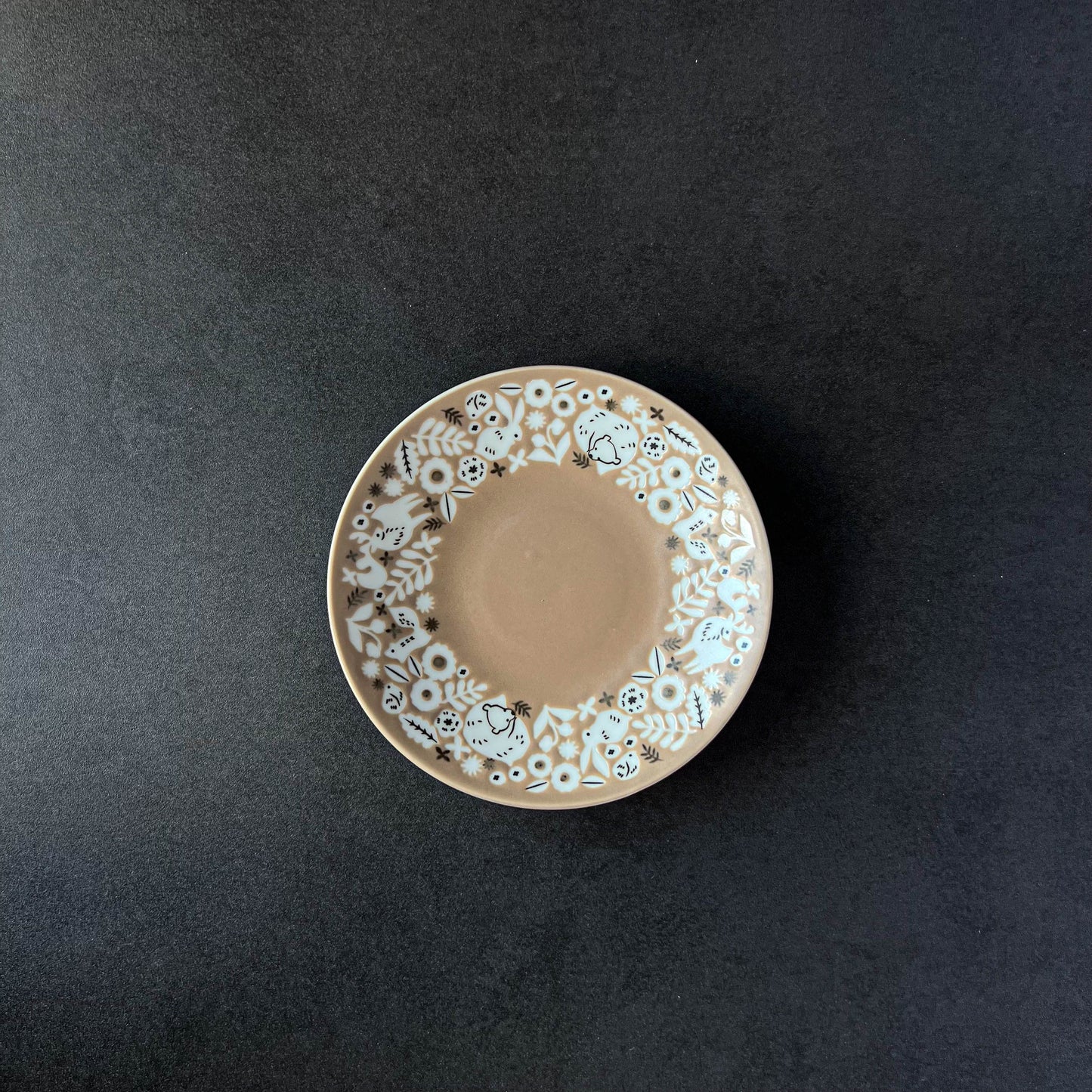 KUKKA Small Plate 15cm - Aqua / Mint / Brown / Yellow