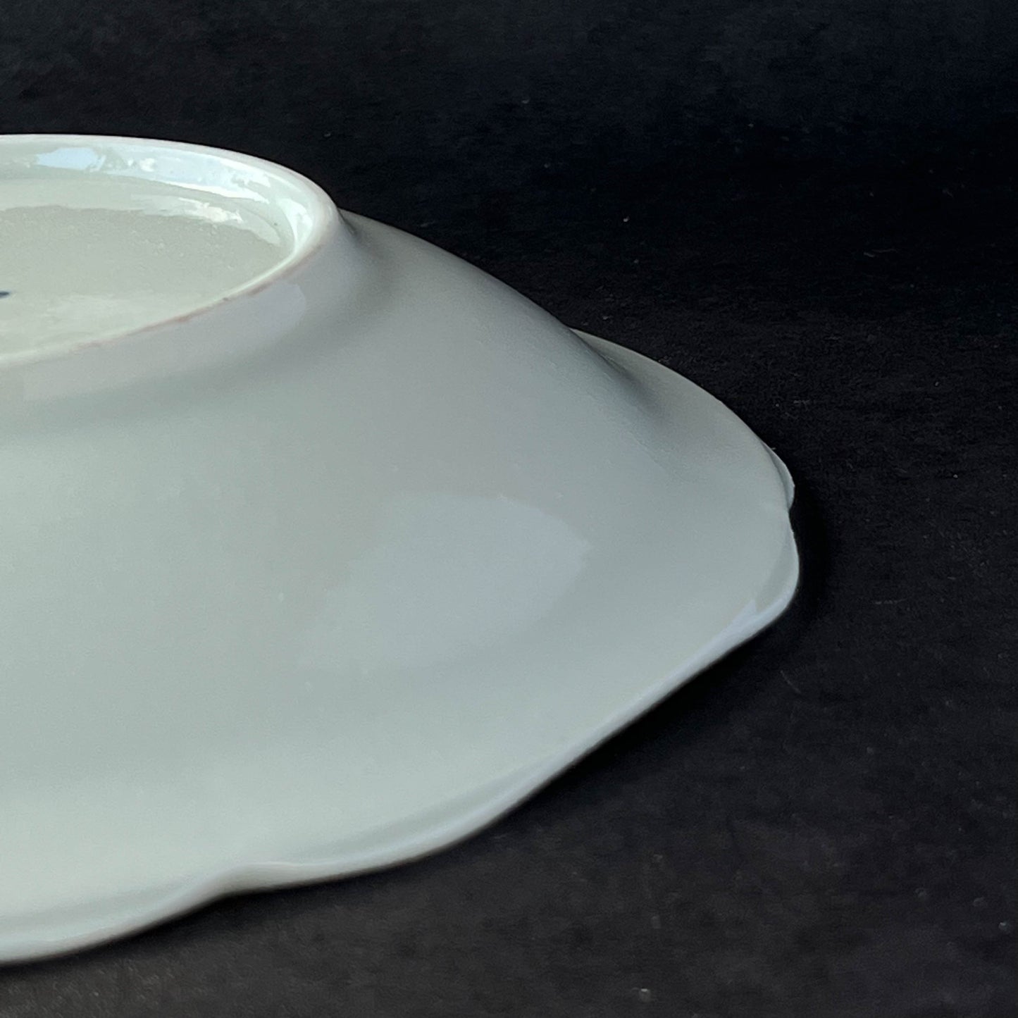 LA DENTELLE Deep Plate 21.5cm - Green / Grey / Brown / White