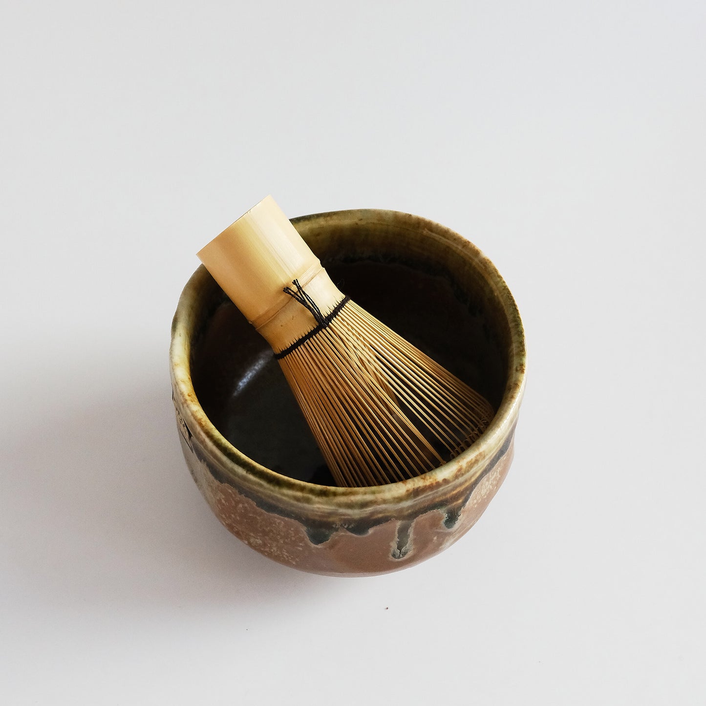 Matcha Tea Bowl 700ml - Moss Green