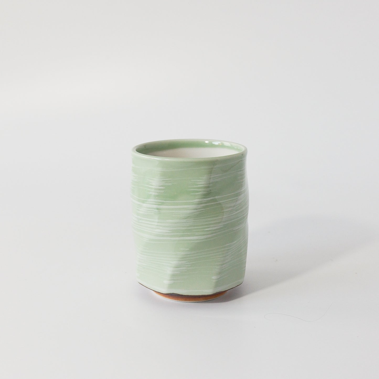 Octagonal Sushi Tea Cup - Mint
