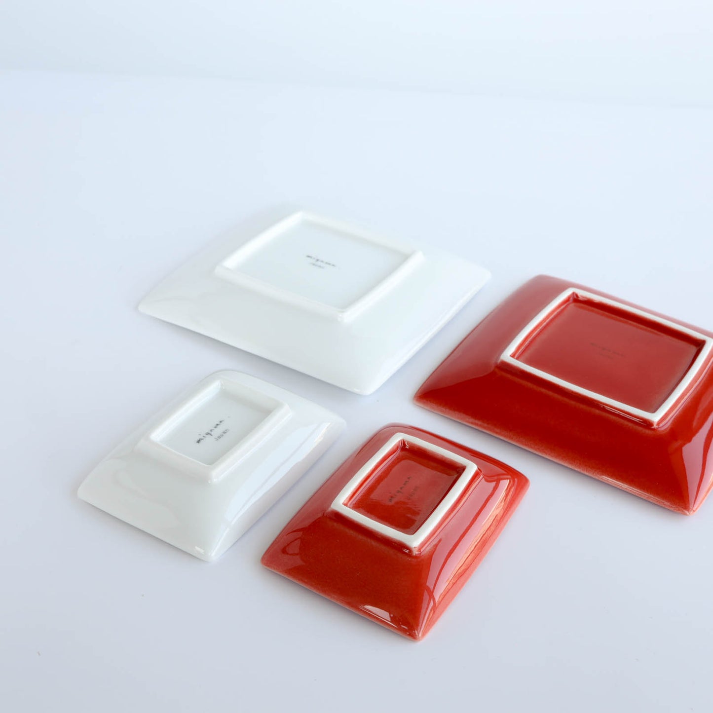 Mizuhiki Awaji Plate and Chopstick Rest Set (6pcs)