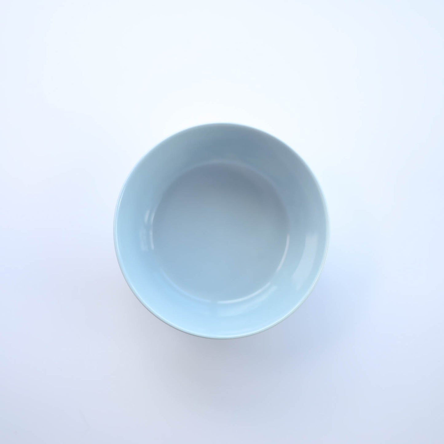 LINTU Plantaree Bowl with Non Wrap Lid 13cm - Blue / Aqua / White