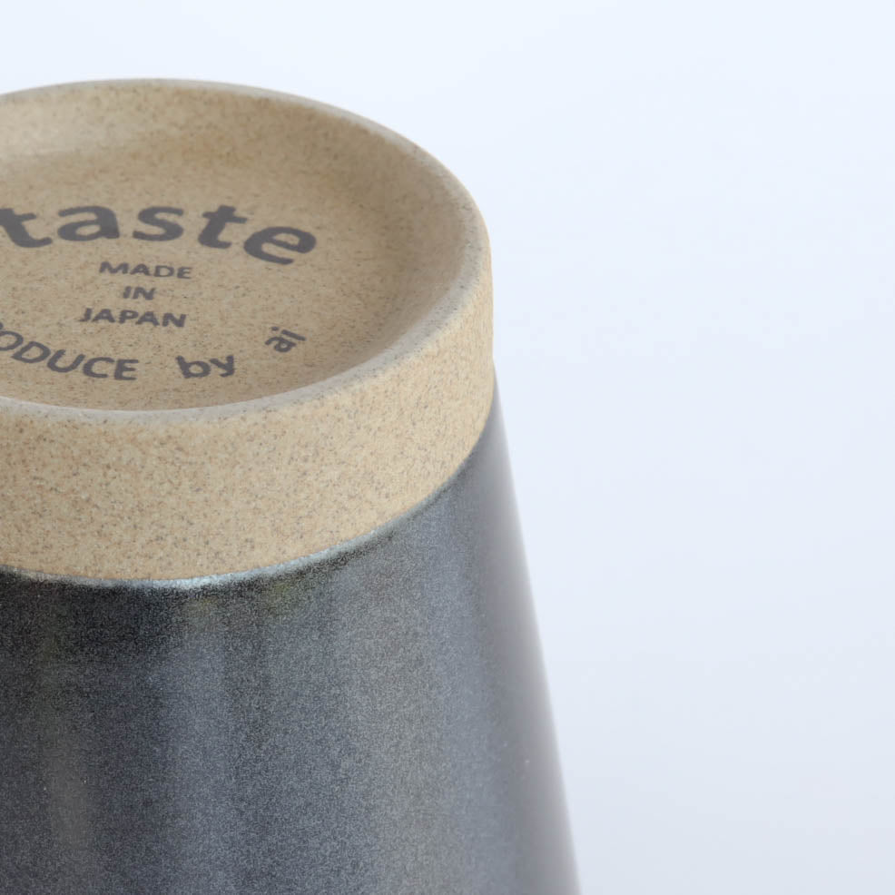 Kurawanka Tea Cup 290ml - Black / Brown / White