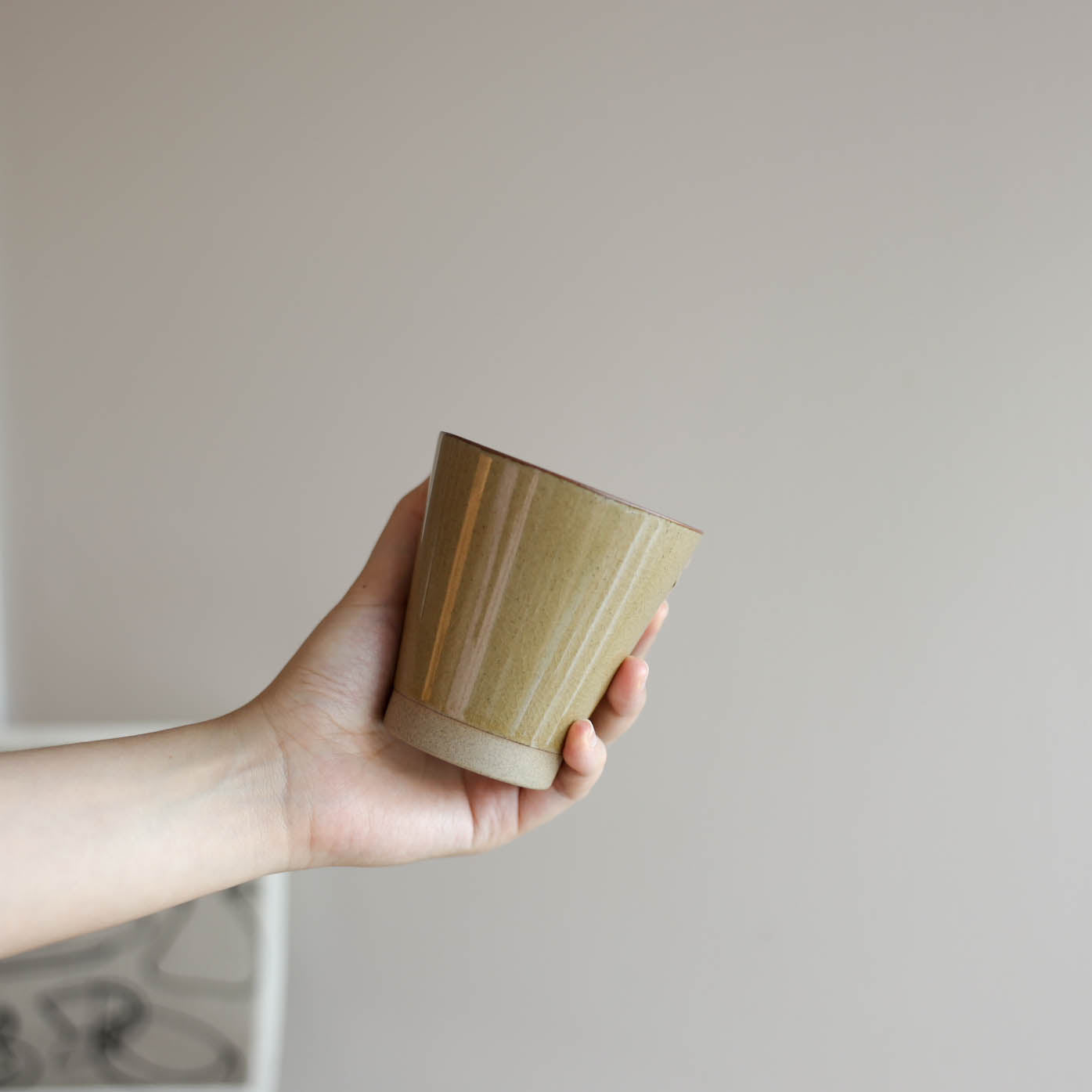 Kurawanka Tea Cup 290ml - Black / Brown / White