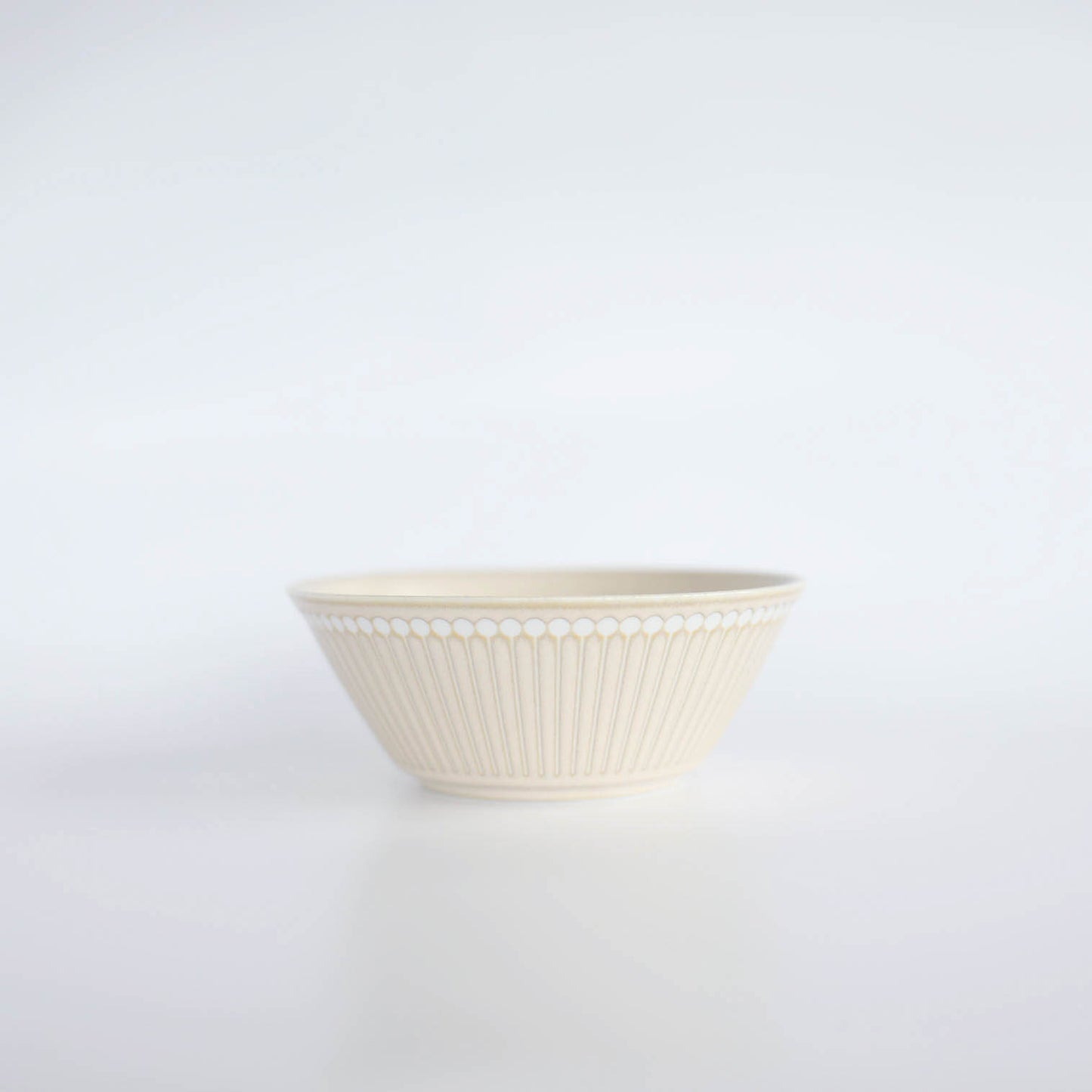 ALBEE Julienne Grass Pattern Bowl 16cm - Navy / Beige / Grey