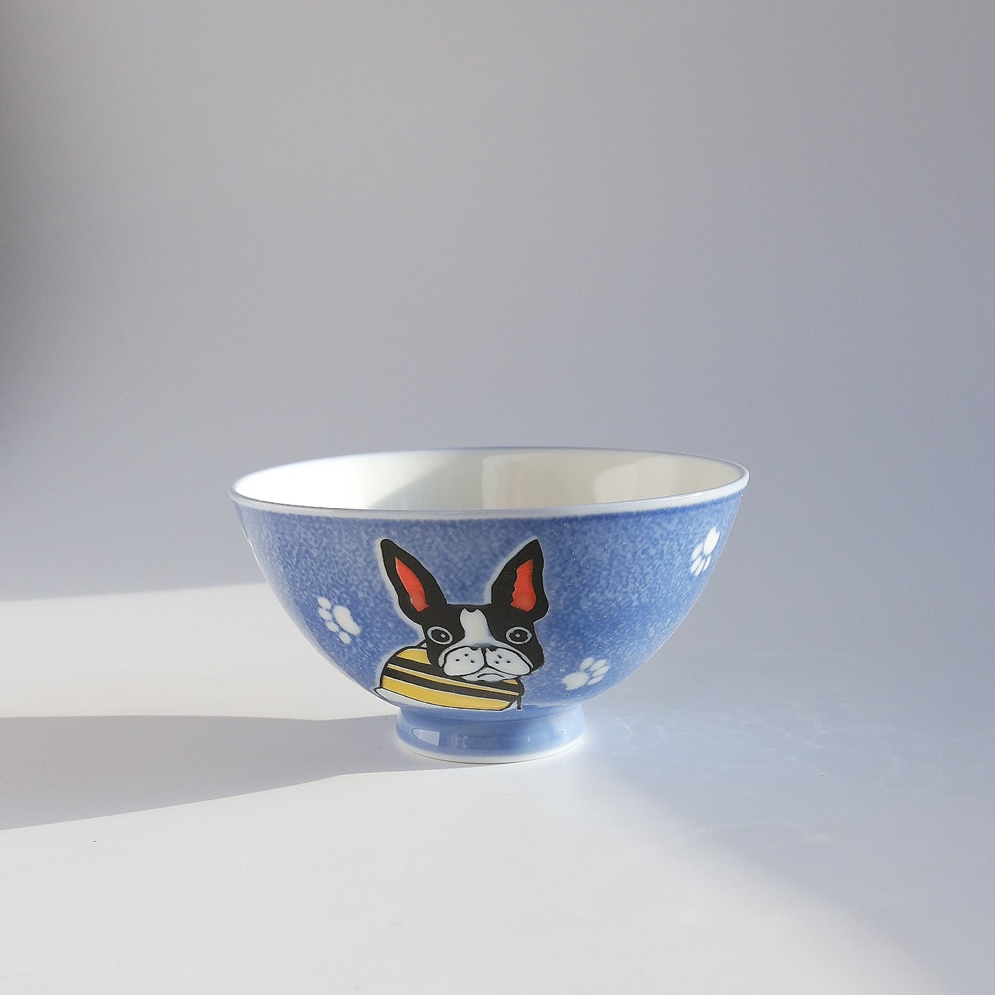 Small Teacup Rice Bowl 12cm - French Bulldog