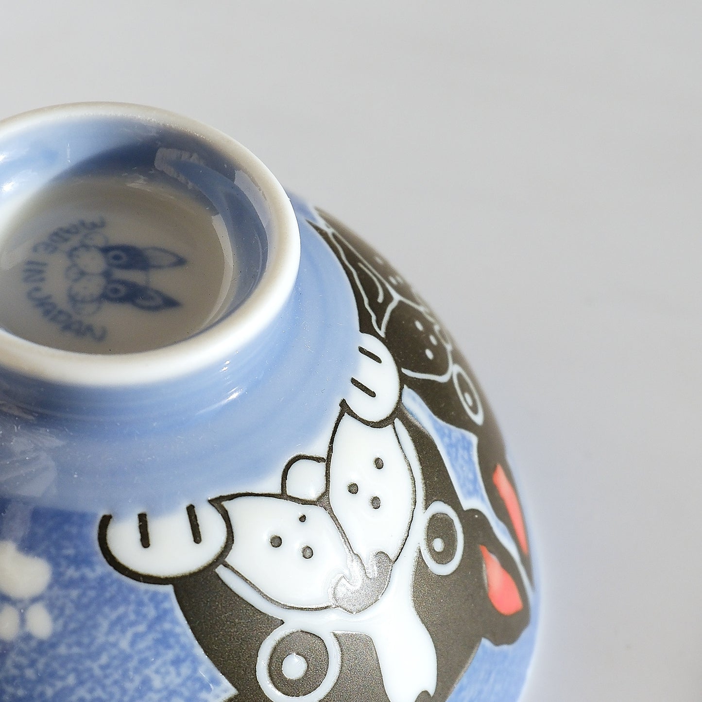 Small Teacup Rice Bowl 12cm - French Bulldog