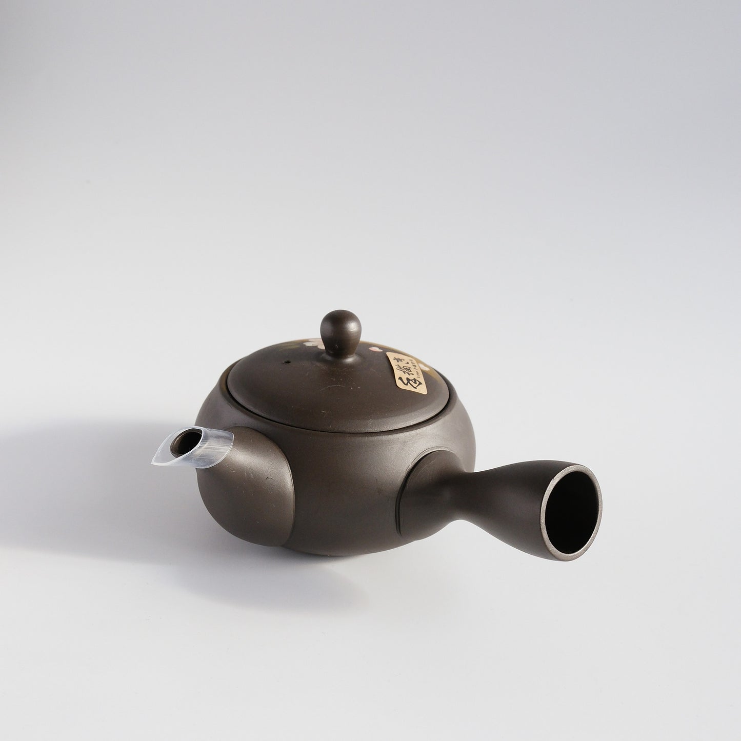 Tokoname-ware Teapot - Black Gold Sakura 280cc