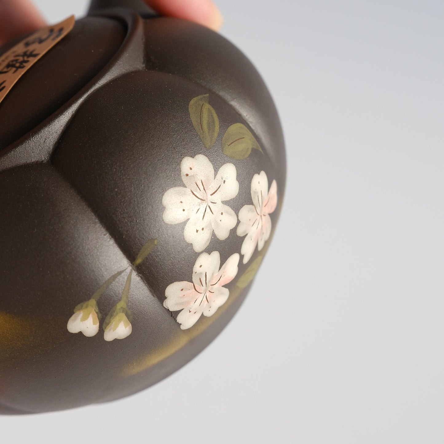 Tokoname-ware Teapot - Black Sakura 230cc