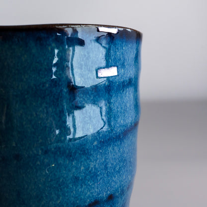 Hitogama Sea Cucumber Sushi Tea Cup 320ml - Blue