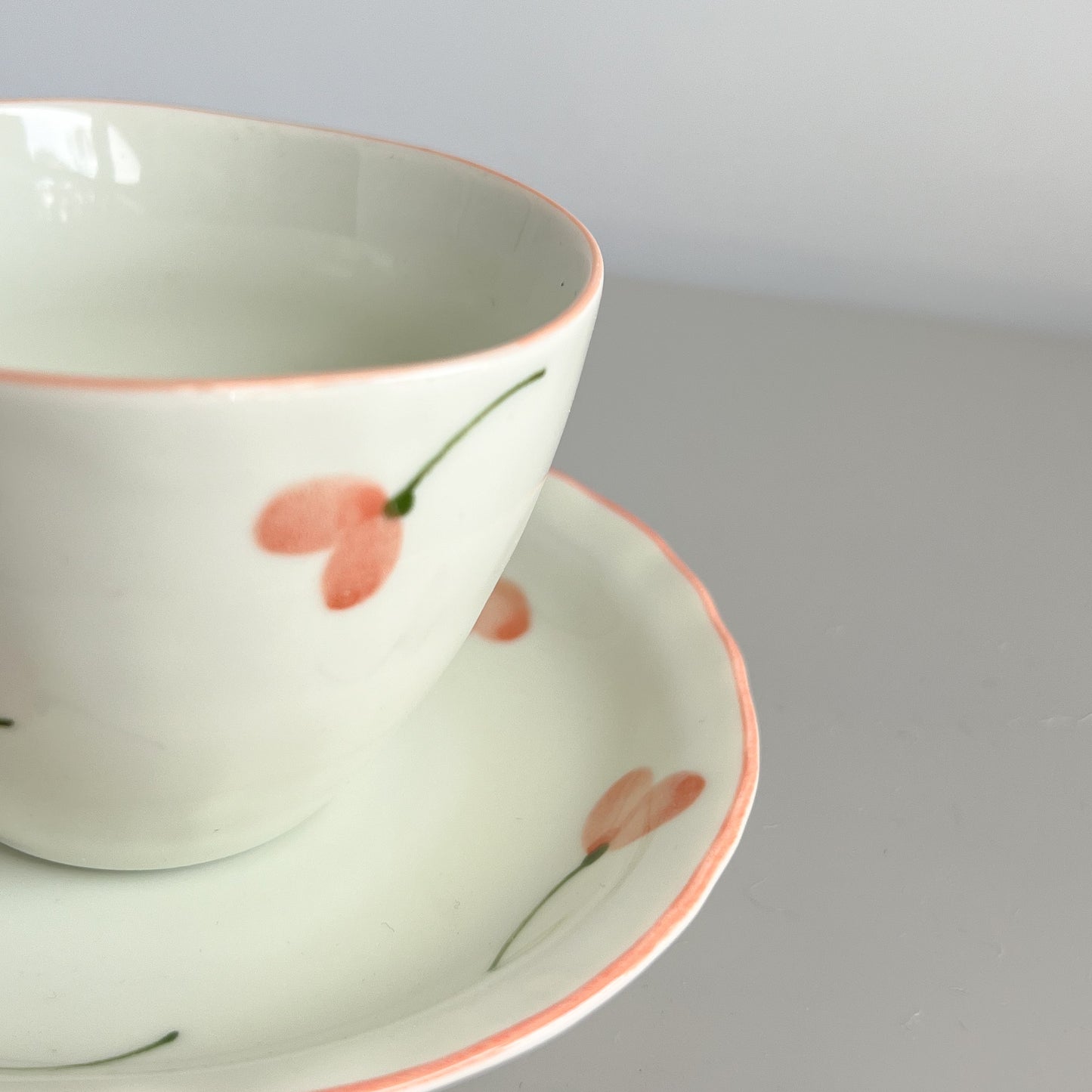 Coffee Cup and Saucer 200ml - Sweet Pea