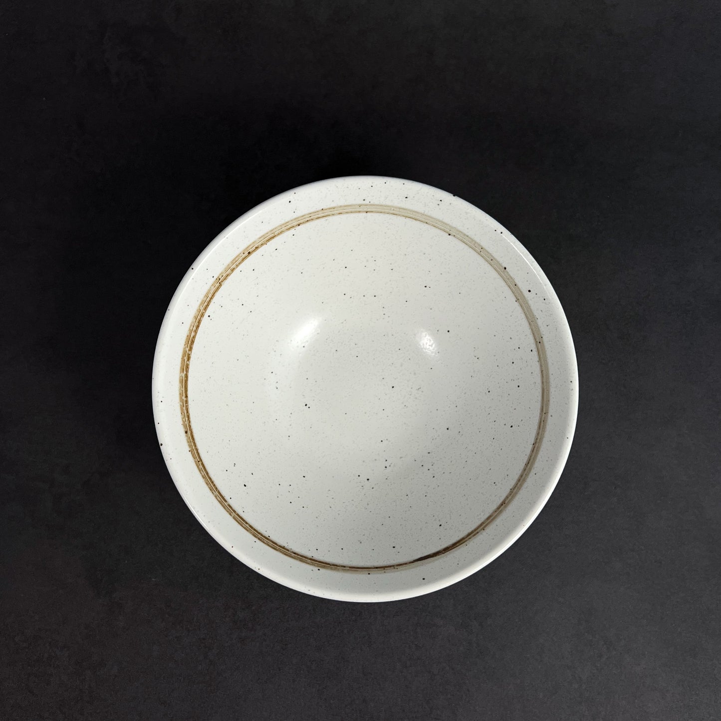 Ramen Noodle Large Bowl 19cm - Brown Arabesque
