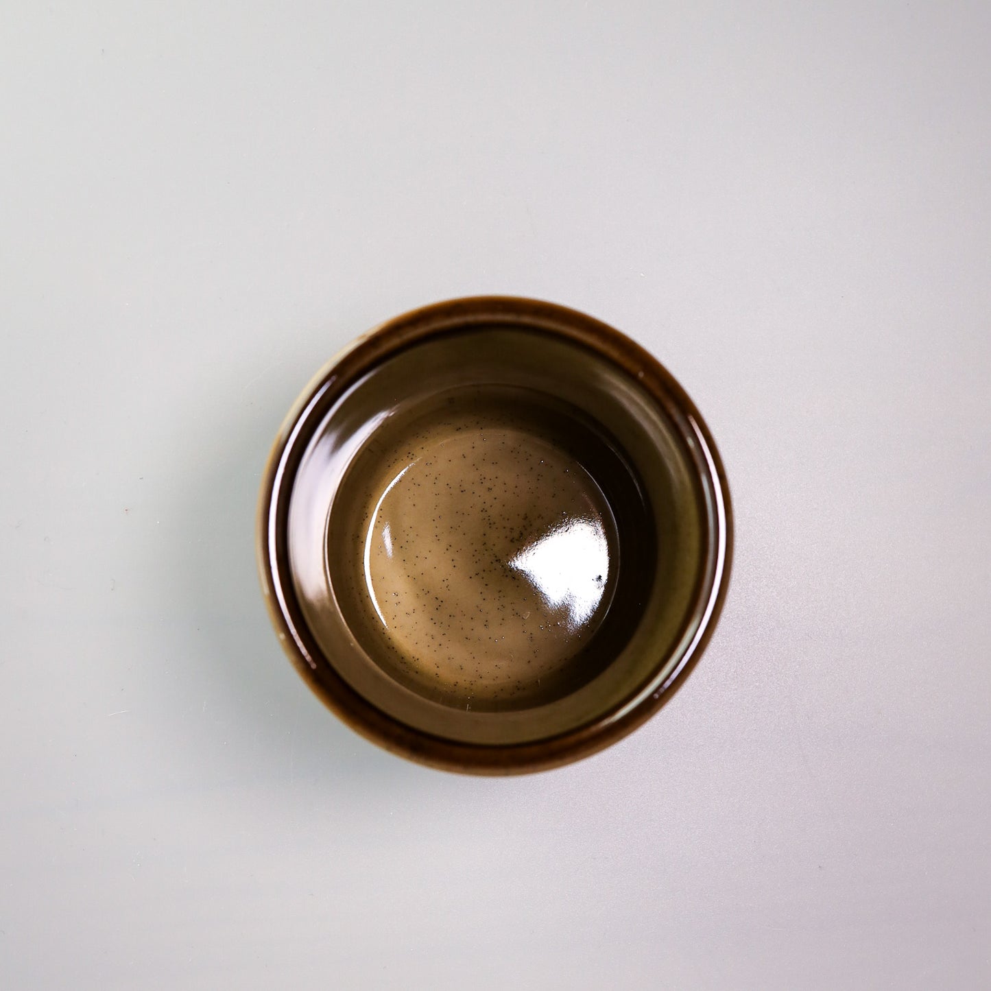 Kincha Sasa Rokubei Sushi Tea Cup 300ml - Brown