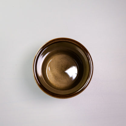 Kincha Sasa Rokubei Sushi Tea Cup 300ml - Brown
