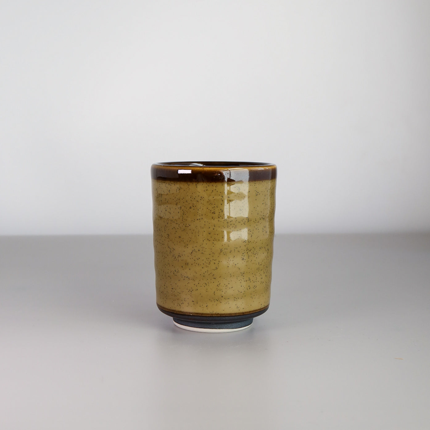 Kincha Sasa Rokubei Sushi Tea Cup 300ml - Brown