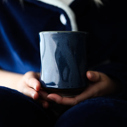 Sea Cucumber Sushi Tea Cup 380ml - Deep Blue