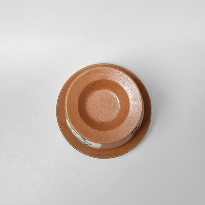 Arita Ware Japanese Ceramic Tea Aroma Burner (Chakōro) - Beckoning Cat