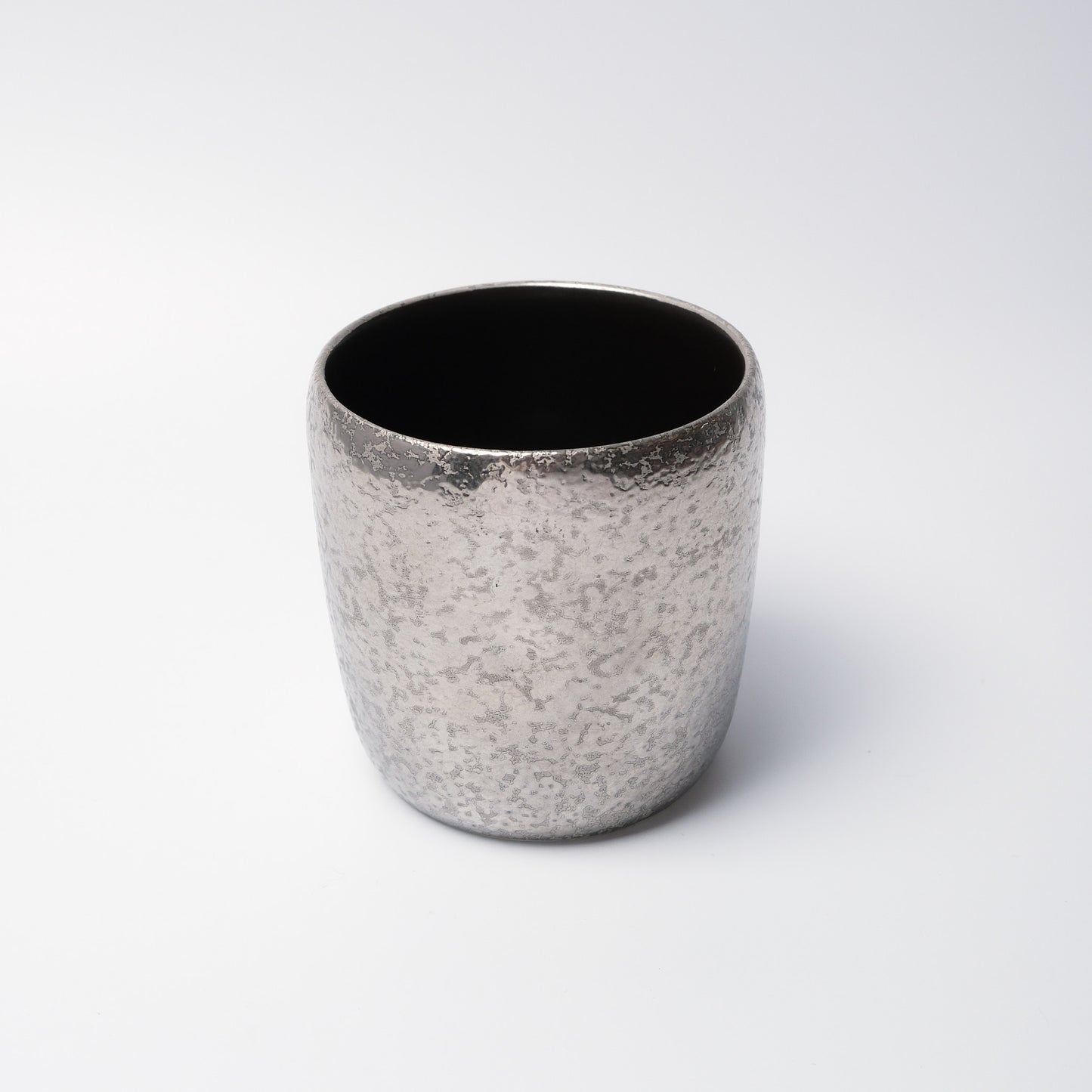 Arita Ware Japanese Whisky Cup - Black Silver