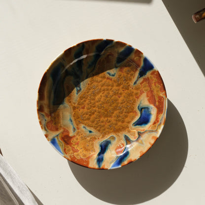 Arita Ware “Kirameki” Coffee Cup & Saucer by Kusuo Baba