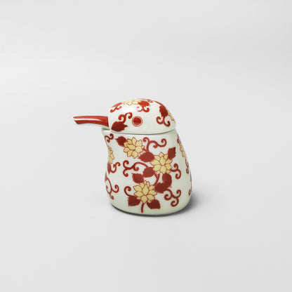 Arita Ware Soy Sauce Dispenser - Kingfisher (Red)