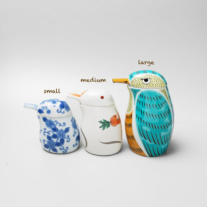 Arita Ware Soy Sauce Dispenser - Rabbit (Medium)