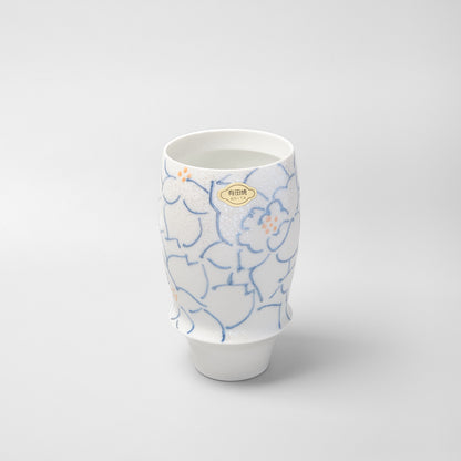Arita Ware Takumi no Kura Premium Tumbler - Cattleya Flowers