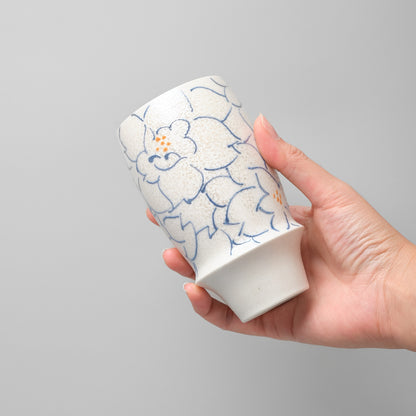 Arita Ware Takumi no Kura Premium Tumbler - Cattleya Flowers