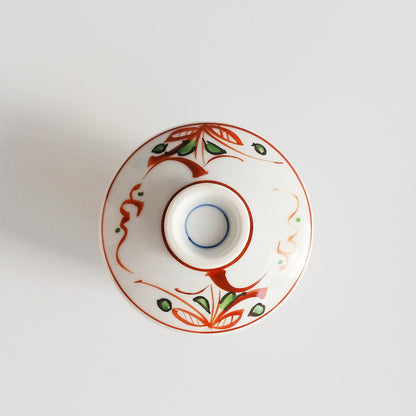 Kyo Flower Hand Painted Chawanmushi Steamed Bowl 150ml