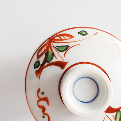 Kyo Flower Hand Painted Chawanmushi Steamed Bowl 150ml