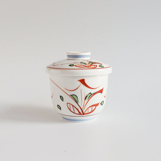 Kyo Flower Hand Painted Chawanmushi Steamed Bowl 150ml