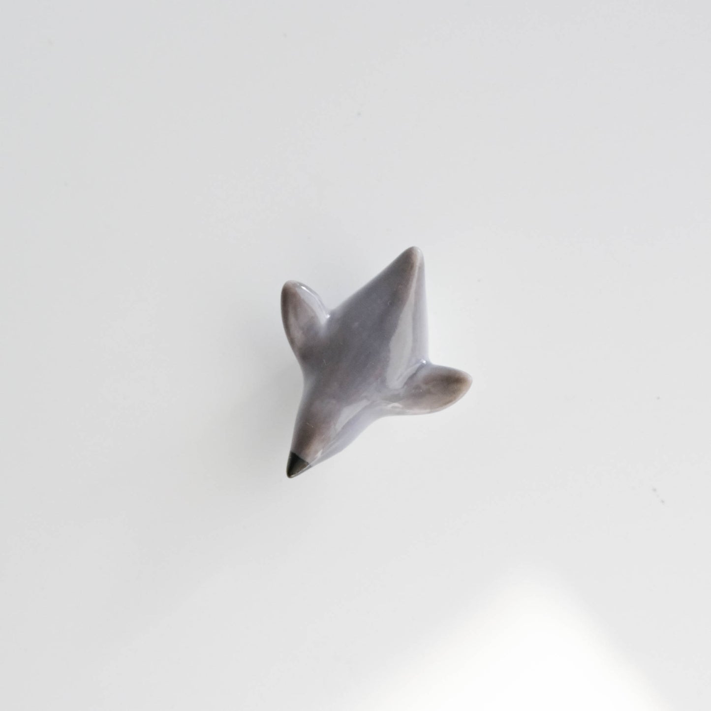 Arita Ware Chopstick Rest - Grey Penguin 