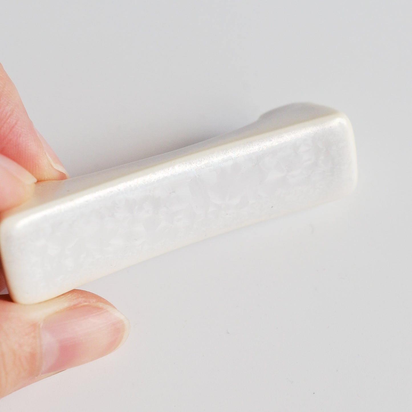 FLEURIR W Chopstick Rest - Crystal White