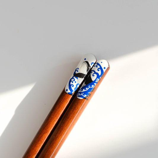 WAKASA Chopsticks 23cm - Shiranami Whale