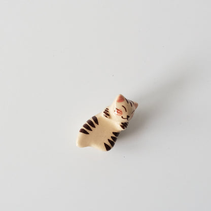 Chopstick Rest - Tiger Cat