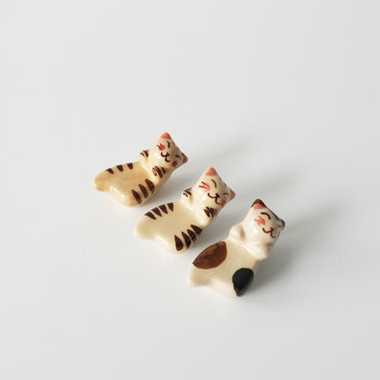 Chopstick Rest - Tiger Cat
