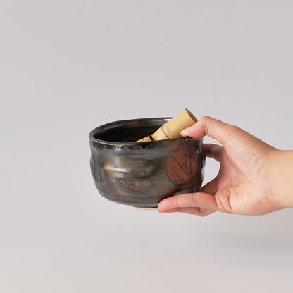 Matcha Tea Bowl 700ml - Black Pearl